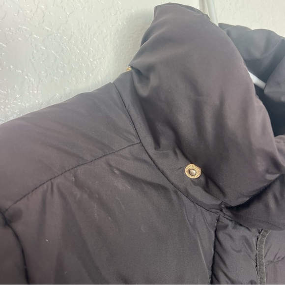 J. Crew Womens Black Puffer Jacket Classic Down Feather Short Collar Coat S - Picture 7 of 9